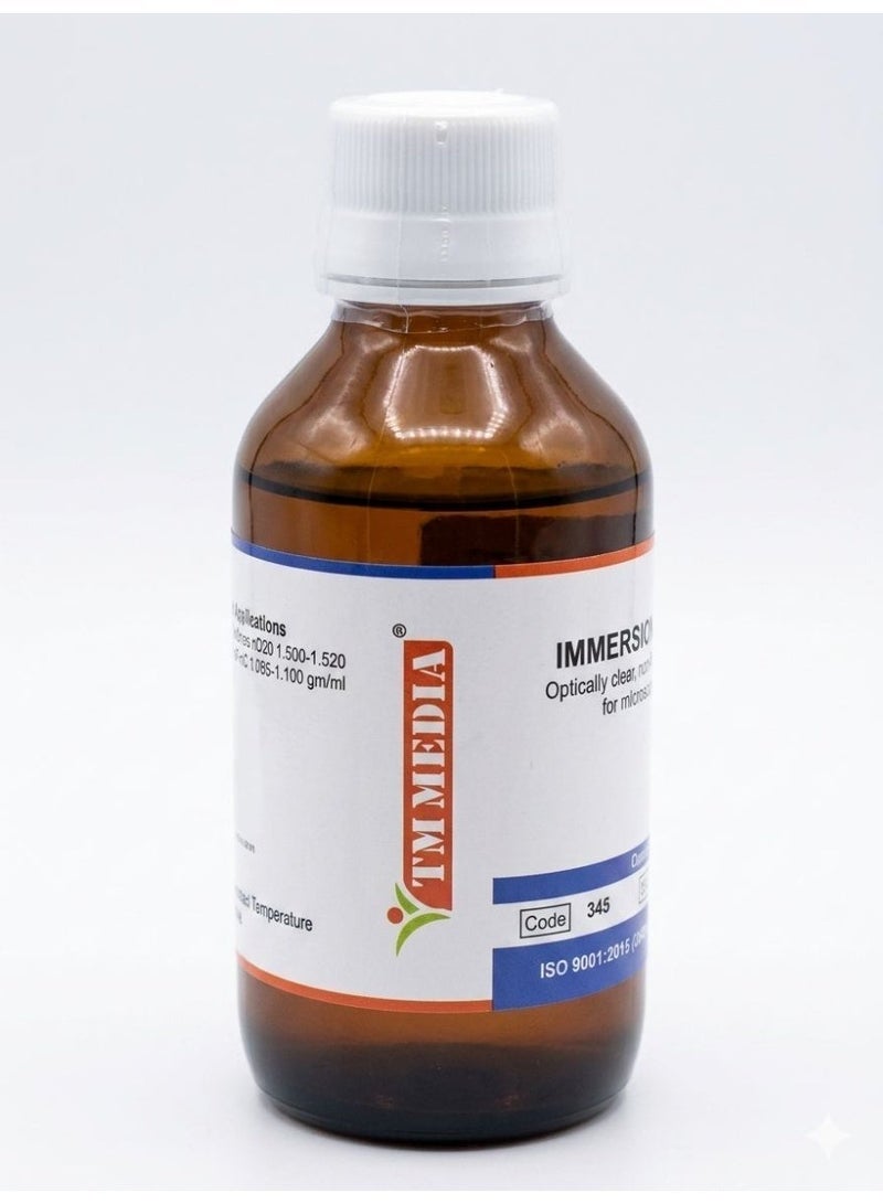 TM MEDIA Microscope Immersion Oil 100ml - Compatible with All Brands and Microscope Types - Universal Oil for Best Image - Ideal for a Variety of Microscopes - Image 4