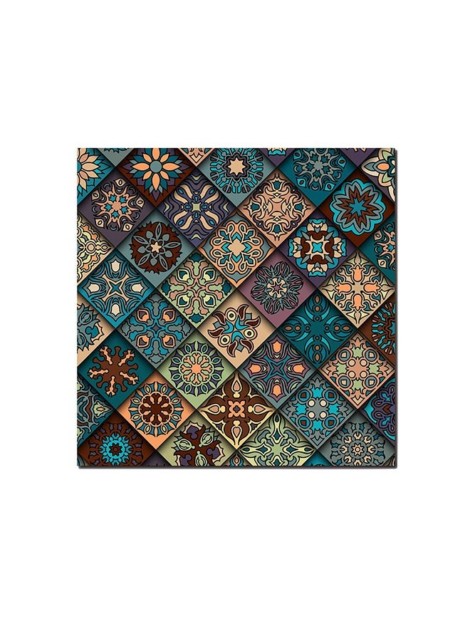 RYN Mandala Art Wall Art Painting Multicolour 30 x 30centimeter - Image 2