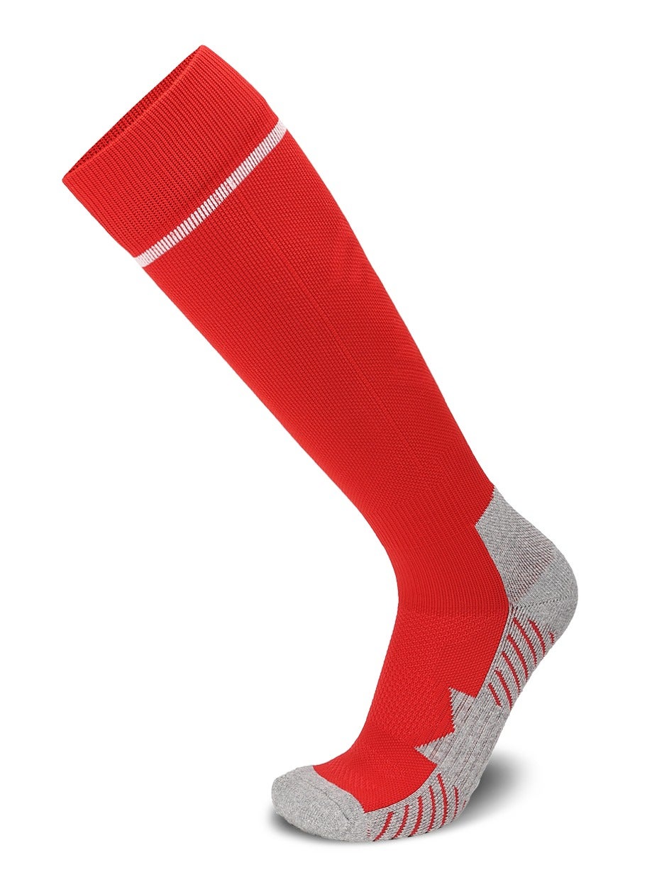 Men's Soccer Socks (1/2/3/4 Pair) Sport Cushion Athletic breathable, comfortable, anti slip, cushion protect, sweat absorption Socks for Kids Youth Adult Sports Accessory