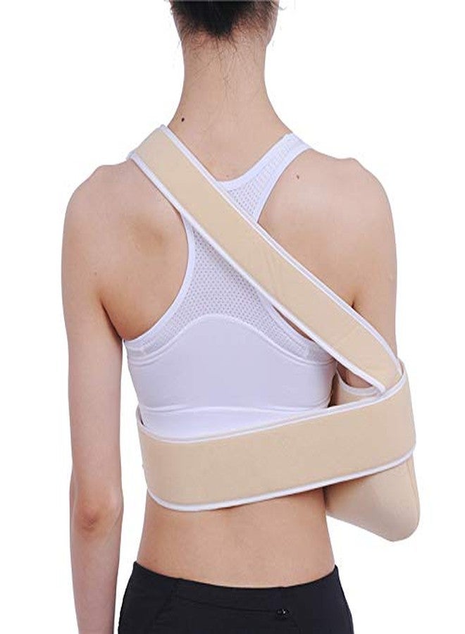 Clobeau Arm Shoulder Sling Medical Shoulder Immobilizer for Shoulders Injury Torn Rotator Cuff Surgery Supports Breathable Arm Brace for Shower Right Left Arms Stabilizes Elbow Arms Wrist Injury Medical Sling - Image 2