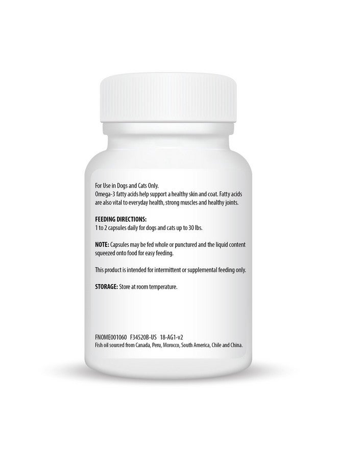 Ceva Derma-3 Softgels, Omega-3 Fatty Acid & Vitamin Supplement for Small Dogs & Cats (60 Count) - Image 2