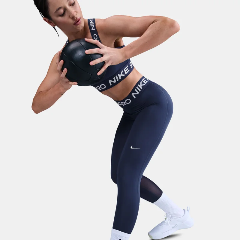 Nike Blue Women's Pro Training Leggings for Women | Best Price UAE
