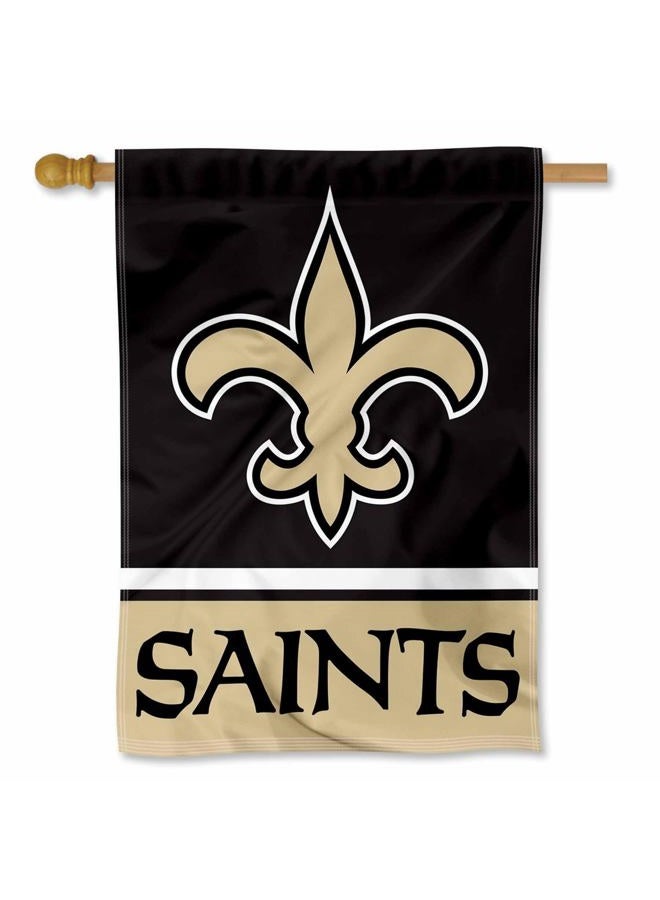 WinCraft New Orleans Saints Two Sided House Flag - Image 1