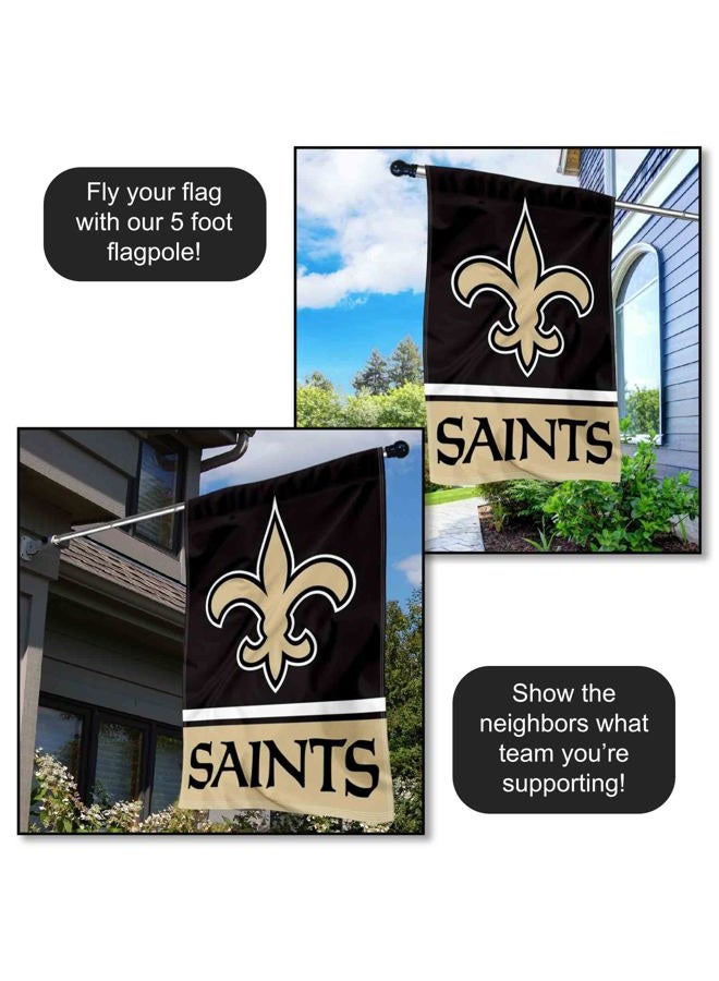 WinCraft New Orleans Saints Two Sided House Flag - Image 4