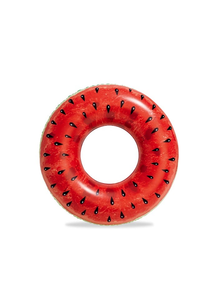 Bestway - Watermelon-Printed Inflatable Swim Ring 36121 119cm - Image 1