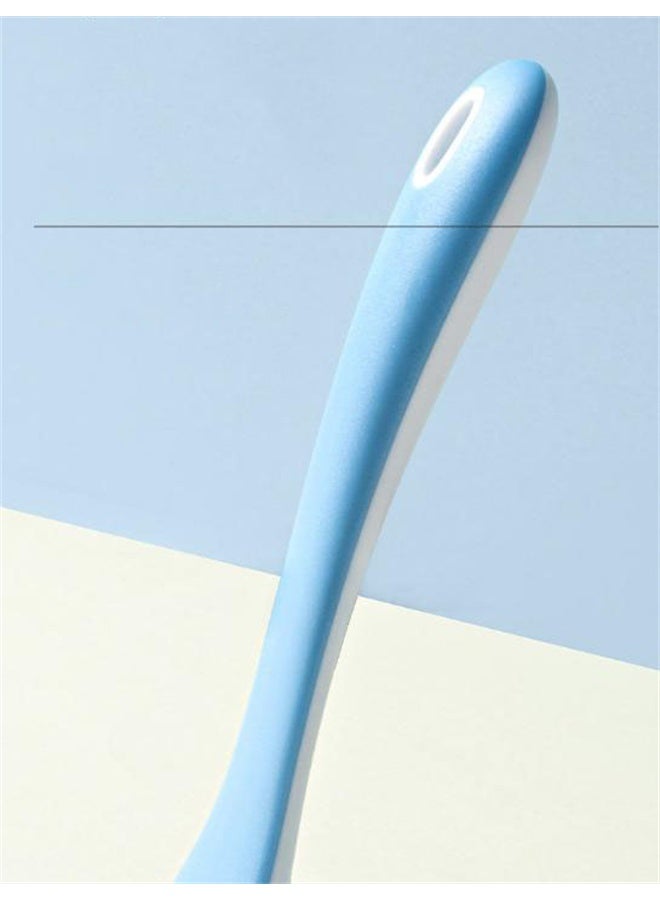 HOMESTAR 2 Pack Household Bristle Cleaning Brush, Stain Removal Carpet Brush, Shoe Brush Supplies Set with Comfort Grip for Cleaning Carpets Sneakers Clothes, Blue - Image 4