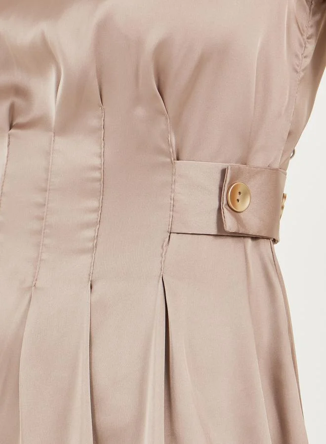 ستايلي Satin Midi Dress