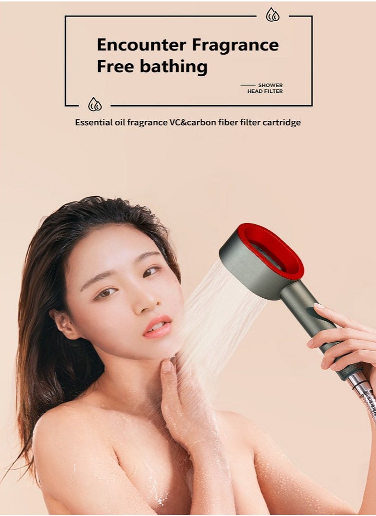 Generic - Aromatic Shower Head with Essential Oils | Relaxing Aroma Therapy Shower Sprayer - Image 1