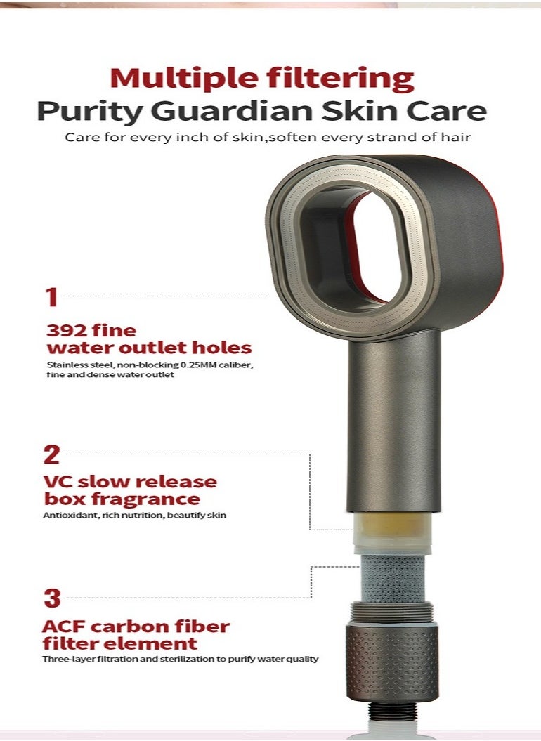 Generic - Aromatic Shower Head with Essential Oils | Relaxing Aroma Therapy Shower Sprayer - Image 1