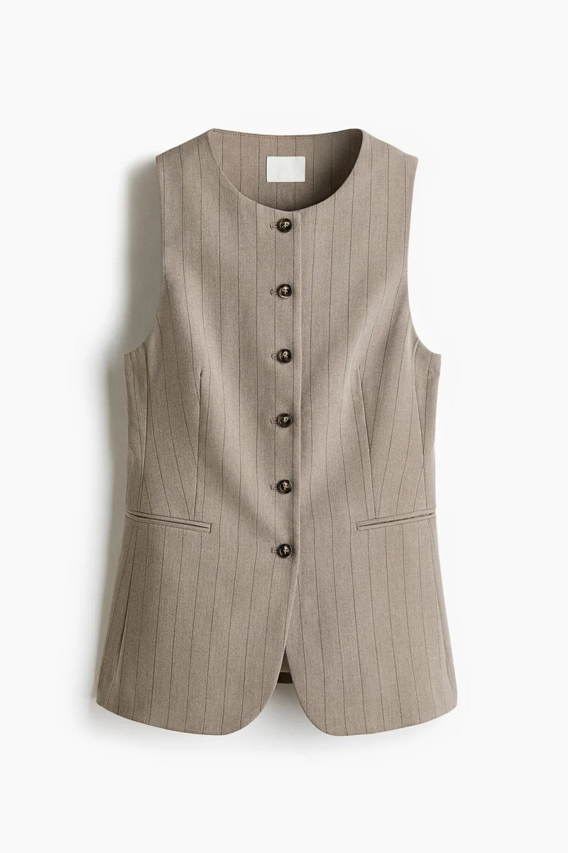 H&M Long waistcoat