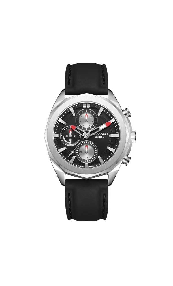 لي كوبر Men's Silicone Multi Function Watch LC07990.351 - 44 mm