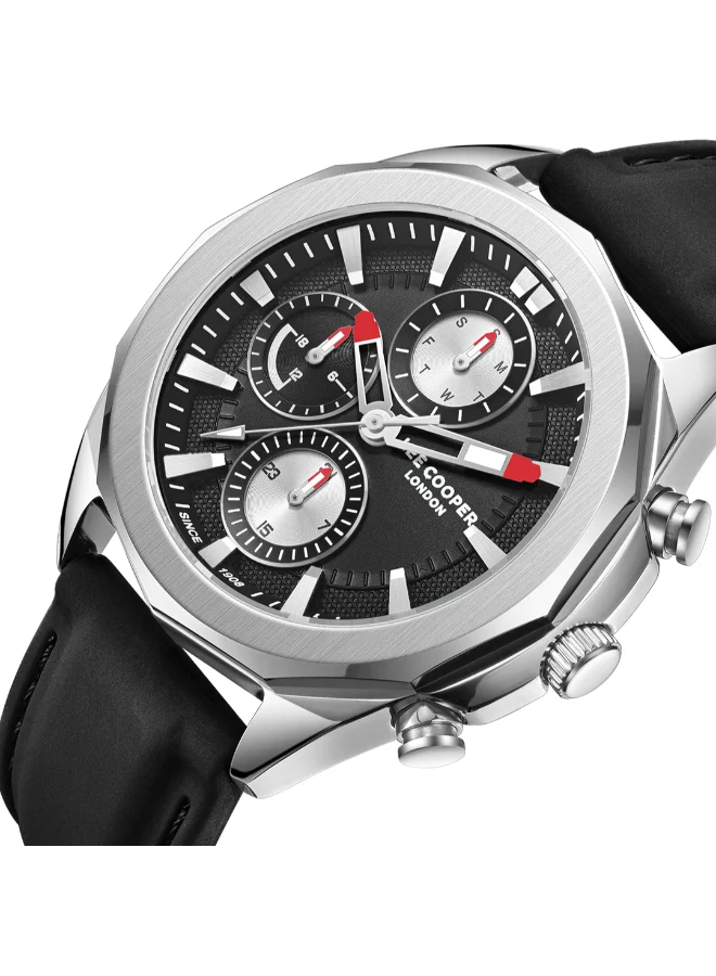 لي كوبر Men's Silicone Multi Function Watch LC07990.351 - 44 mm
