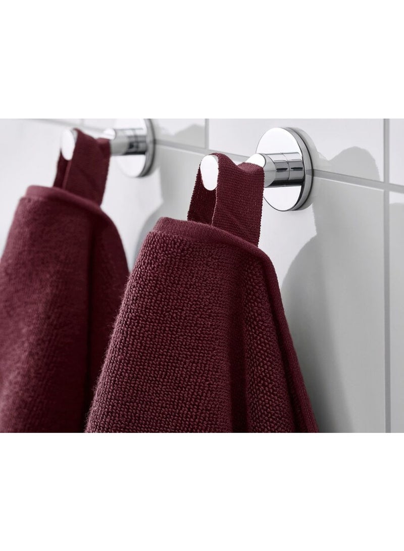 co arma Bath towel, dark red - Image 2