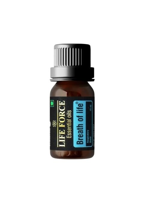 Lifeforce LIFE FORCE BREATH OF LIFE ESSENTIAL OILS BLEND A GRADE PREMIUM ESSENTIAL OILS 15ml Pack Of 1  - Image 1