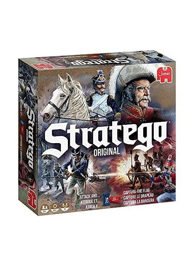 jumbo - Stratego Original Strategy Board Game 2 Players Ages 8 Year Plus - Image 1