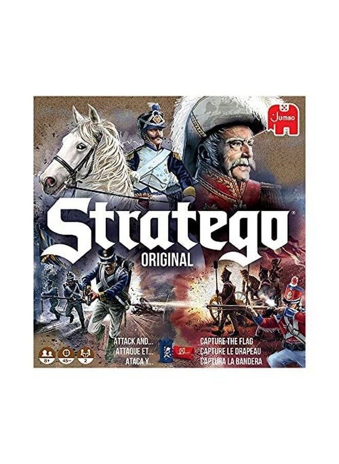 jumbo - Stratego Original Strategy Board Game 2 Players Ages 8 Year Plus - Image 1