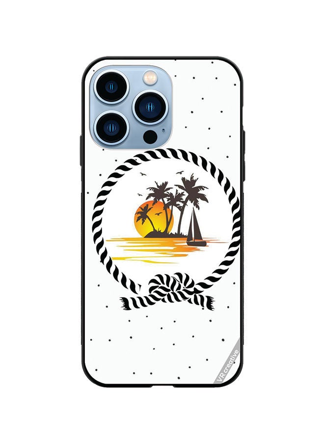 VR CREATIVE Protective Case Cover For Apple iPhone 13 Pro Scenerio Design Multicolour - Image 1