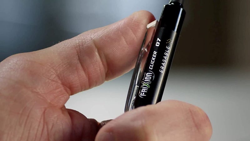 PILOT أقلام بايلوت فريكسون القابلة للمسح - عبوة مكونة من 6 أقلام حبر أسود + 4 عبوات إضافية - أقلام فريكسون القابلة للمسح القابلة للسحب - قلم حبر جل رفيع 0.7 مم يستخدم لروكيت بوك ودفتر الملاحظات - Image 4