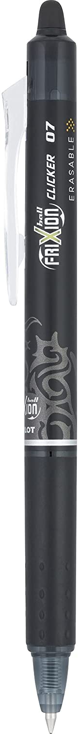 PILOT أقلام بايلوت فريكسون القابلة للمسح - عبوة مكونة من 6 أقلام حبر أسود + 4 عبوات إضافية - أقلام فريكسون القابلة للمسح القابلة للسحب - قلم حبر جل رفيع 0.7 مم يستخدم لروكيت بوك ودفتر الملاحظات - Image 2