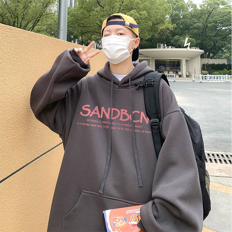 Heavyweight Hoodie 2023 New Oversize American Trend Klein Blue