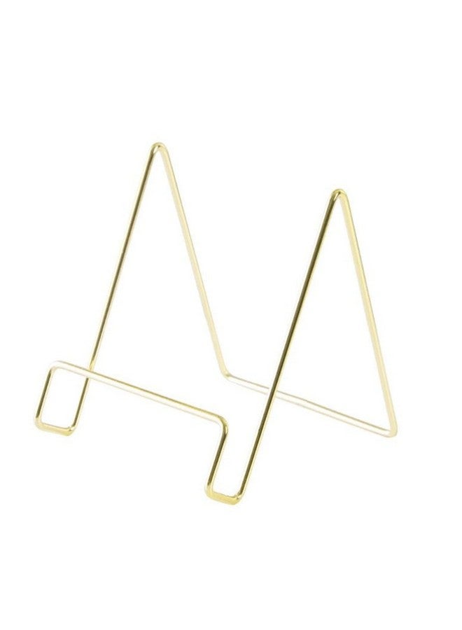 Kiwilon Multipurpose Tablet Holder - Gold | Magazine Rack, Book Holder, Frame Stand, Plate Stand | Large Size Photo Display Holder for Home and Office Décor | Sleek & Modern Styled - Image 1