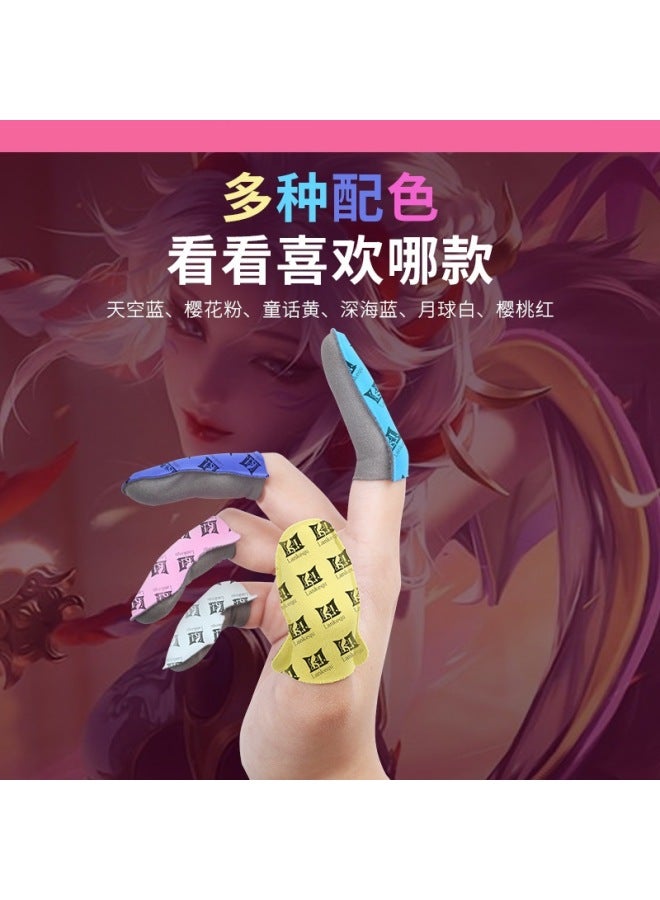 Finger Sleeves Hand Walking Carbon Fiber Silver Fiber Cloth Sweat-proof Walking Finger Gloves E-sports Gloves - Image 3
