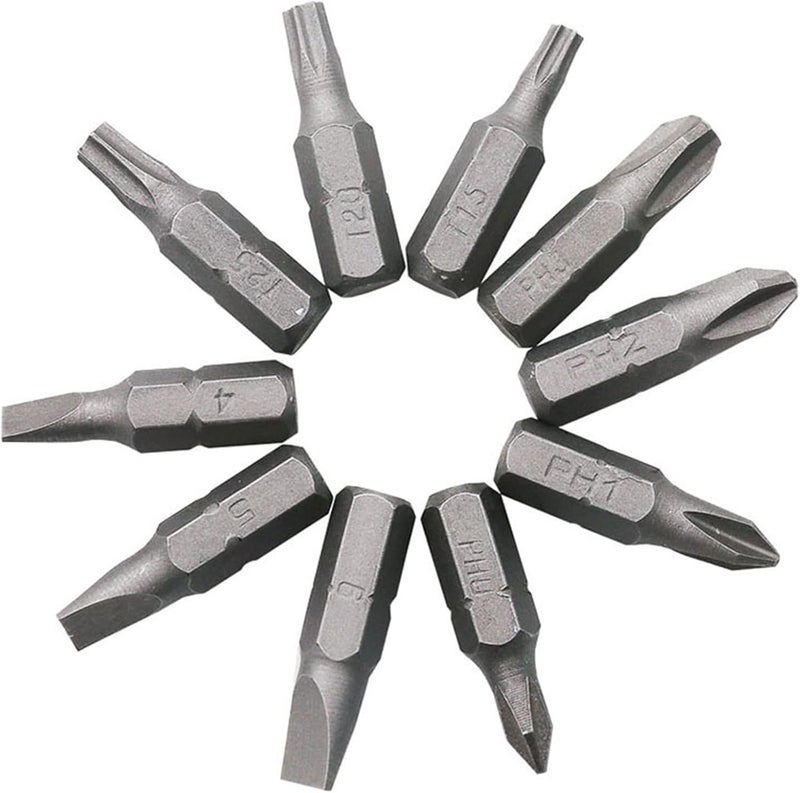 klarako L-Shaped Wrench,L-Shape 1/4 Inch Hex Socket Wrench Double Head with Various Screwdriver Bits Hand Tool,Double-headed L-shaped Socket Wrench Extension Handle Screwdriver - Image 4