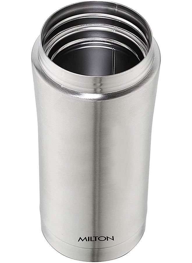 Milton - Optima Stainless Silver Flask 460 ML - Image 1