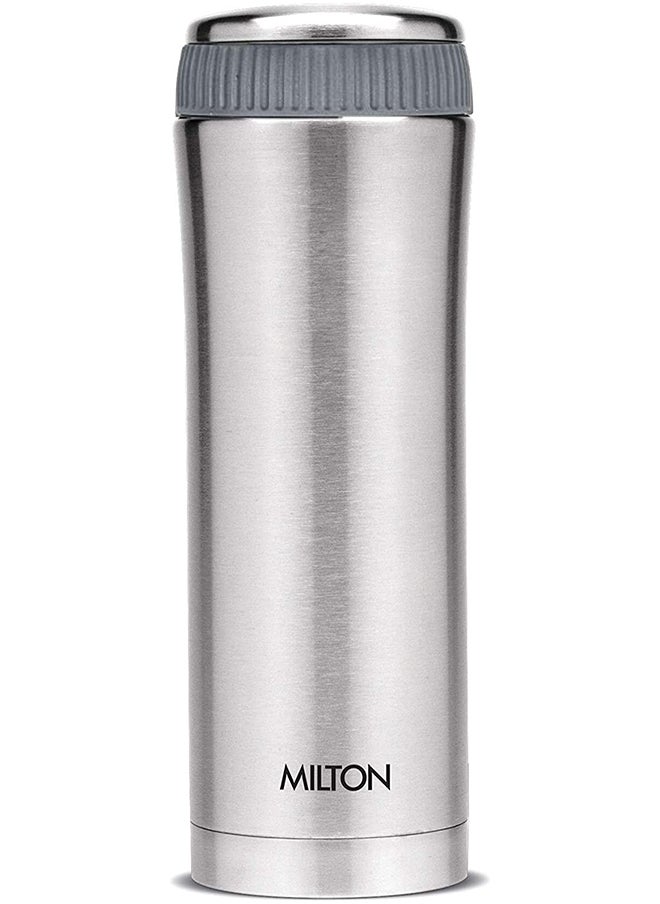 Milton - Optima Stainless Silver Flask 460 ML - Image 1