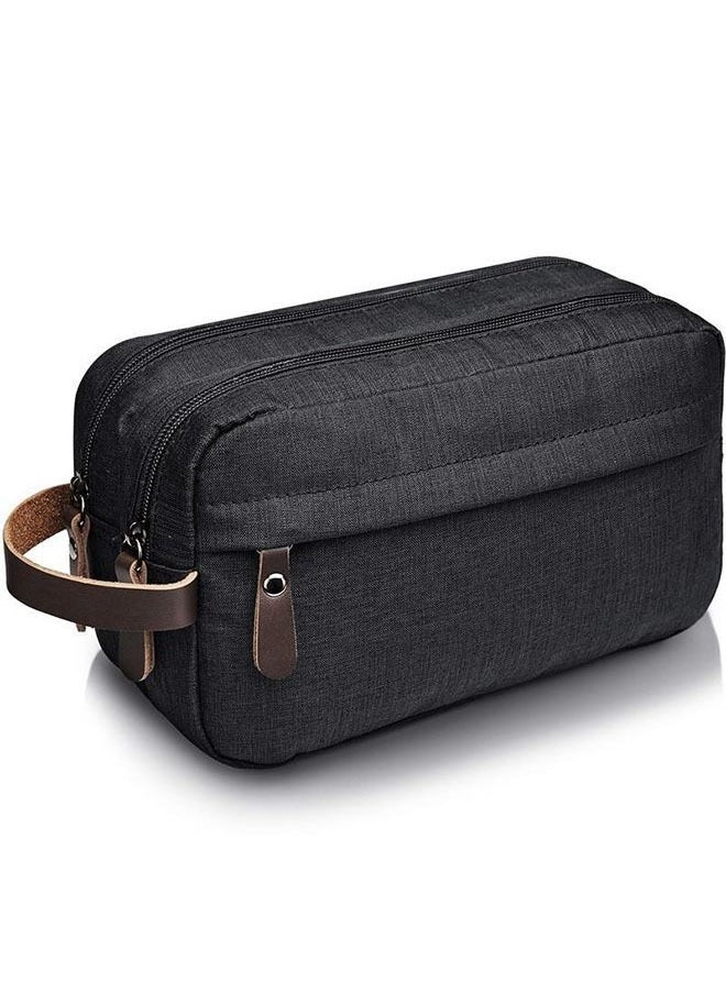 ZCM-HAPPY - Travel Large-Capacity Waterproof Oxford Cloth Hand-Held Toiletries Cosmetic Storage Bag - Image 1