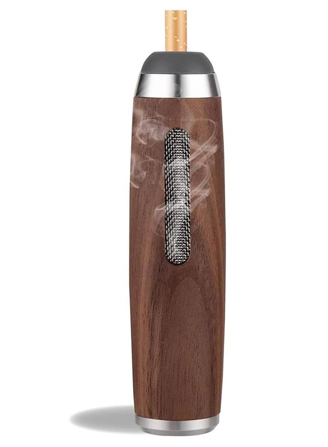 Car  Portable Auto Ashtray, Reusable Windproof Mini Cigarette Holder, Suitable for Regular and King Size Cigarettes - Image 1