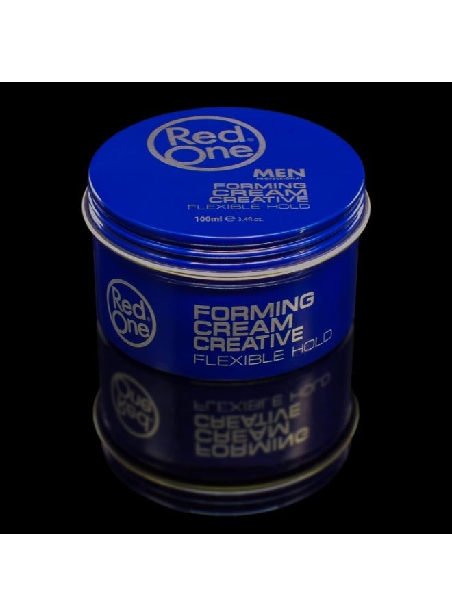 Redone Forming Cream Creative Flexible Hold - Men Professional 100ml-matte - Image 5