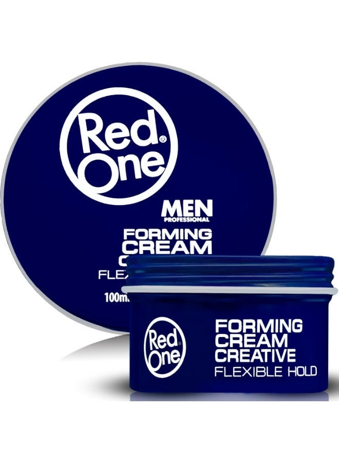 Redone Forming Cream Creative Flexible Hold - Men Professional 100ml-matte - Image 1