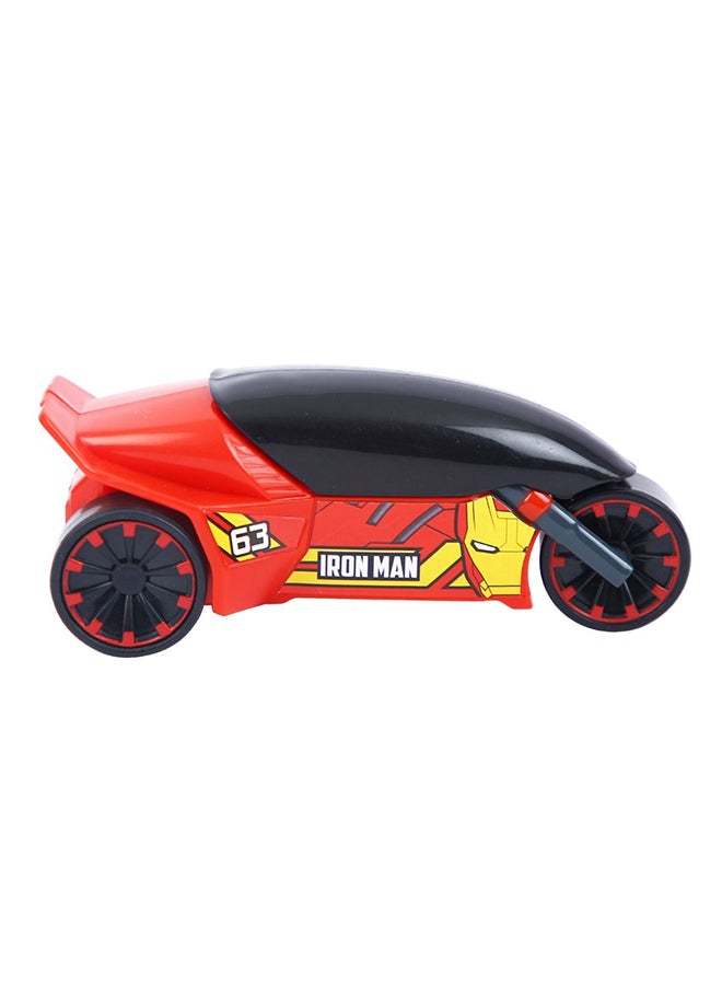Marvel Skoodle Pull Back Mightiest Rider Ironman – Toy Vehicle for Kids Ages 3+ - Image 2