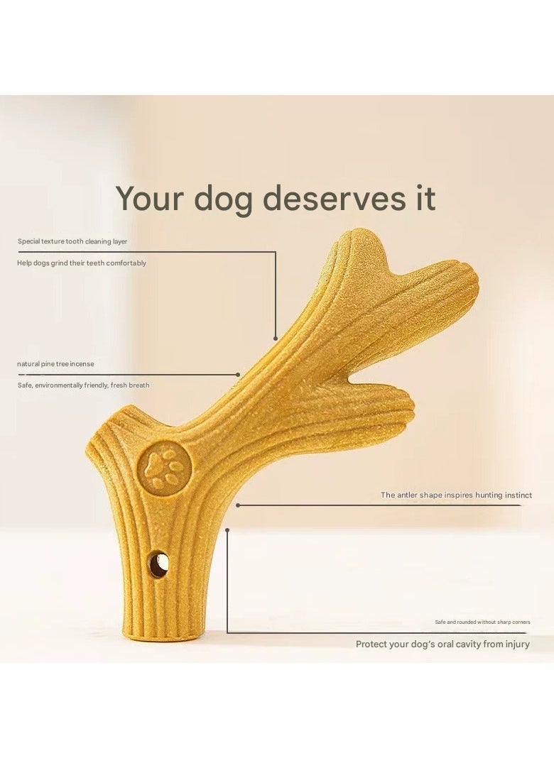 Antler - bone Dog Chew Sticks: Special Chew - resistant, Teeth - cleaning, Self - entertaining and Boredom - relieving Toys for Golden Retrievers, Border Collies and Other Large Dogs and Puppies