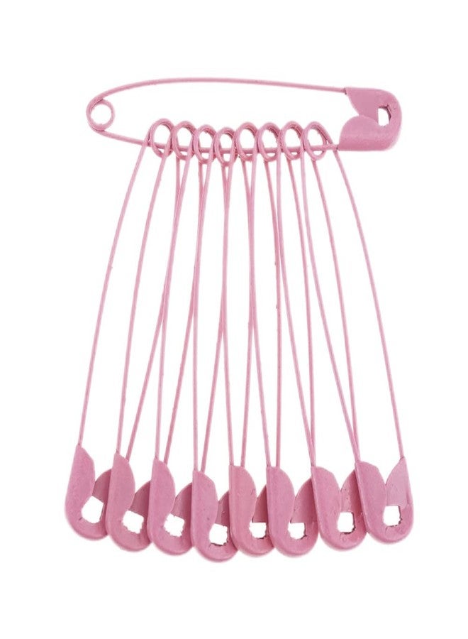 SaktopDeco Pink Safety Pins 2.16 Inch Metal Safety Pins for Handcrafts DIY Sewing Art Craft Pin Pack of 100 - Image 4