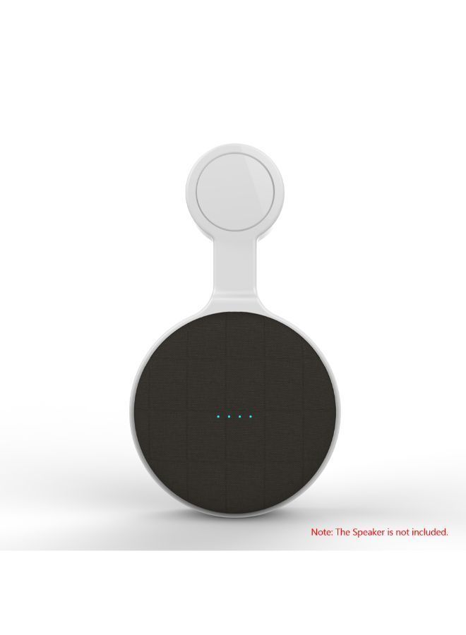 NIBEMINENT Wall Mount Stand Hanger For Google Home Mini Voice Assistants V6020 White  - Image 3