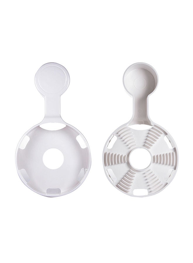 NIBEMINENT Wall Mount Stand Hanger For Google Home Mini Voice Assistants V6020 White  - Image 1