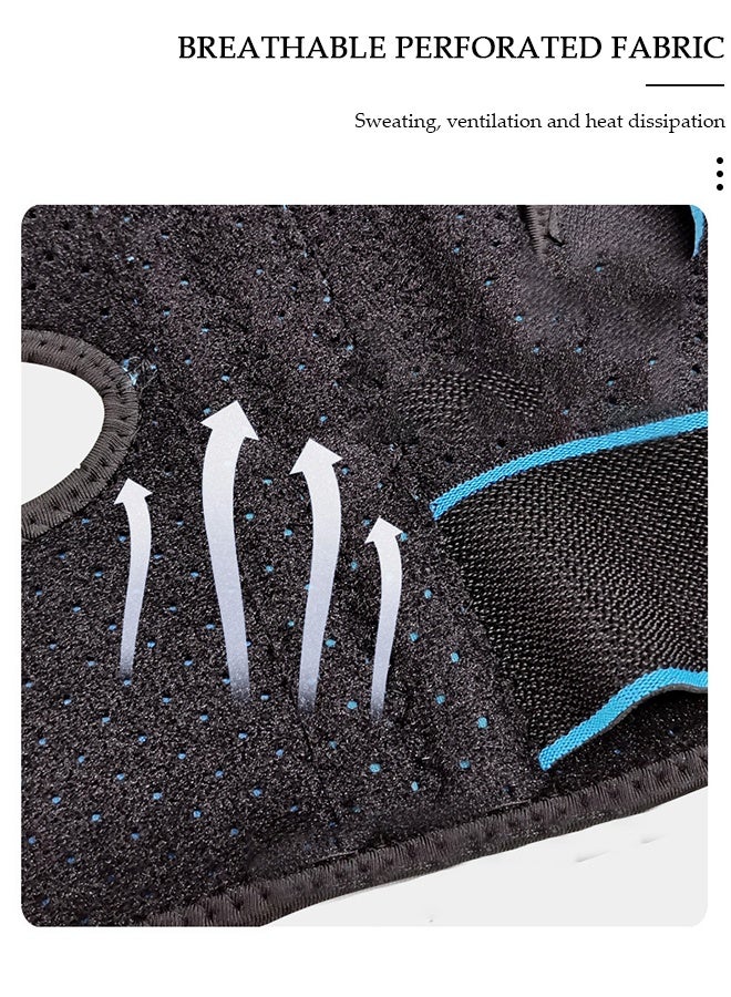 DUNISO دعامة للركبة مكونة من قطعتين مع مثبتات جانبية ومنصات هلامية للرضفة، دعامات دعم للركبة قابلة للتعديل لآلام الركبة، تمزق الغضروف المفصلي، ACL، MCL، التهاب المفاصل، تخفيف آلام المفاصل، التعافي من الإصابات - Image 5