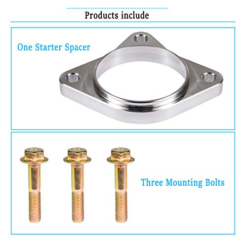 Bonbo Starter Spacer Kit with Bolts 5 Speed for Cummins 5.9L 1994~2002 - Image 4