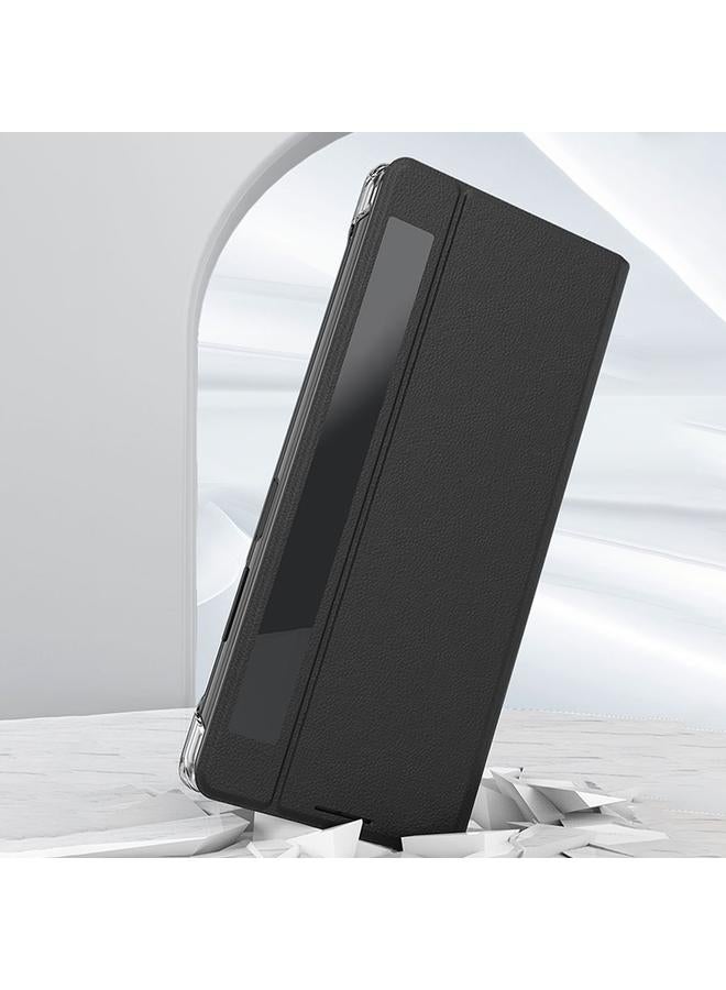 زبون جراب هاتف Huawei Mate X2 Attraction، جراب هاتف جلدي قابل للطي - Image 5