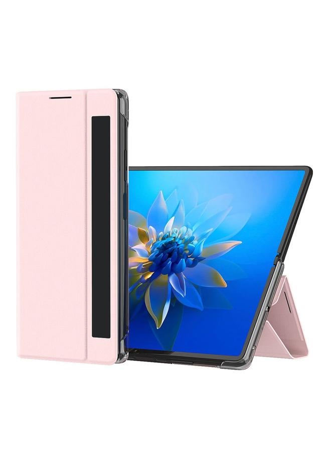 زبون جراب هاتف Huawei Mate X2 Attraction، جراب هاتف جلدي قابل للطي - Image 1