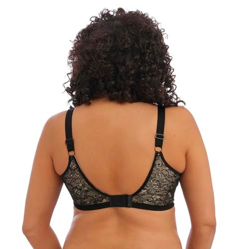 GODDESS Women's Plus-Size Yvette Banded Underwired Bra, Black, 52DD - Image 3