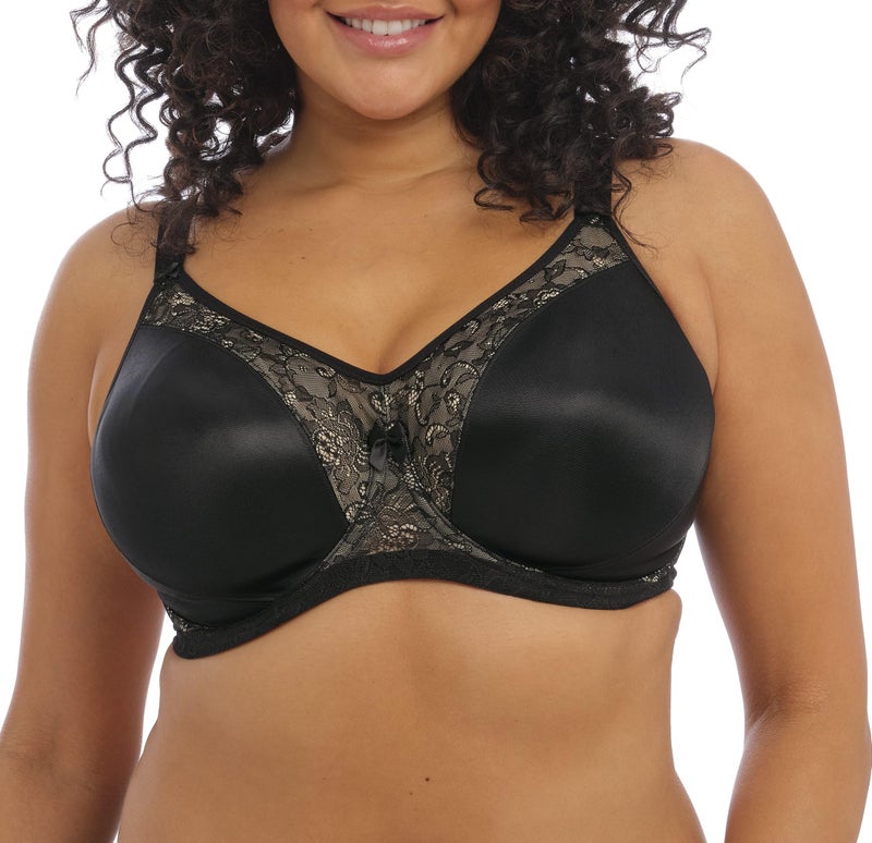 GODDESS Women's Plus-Size Yvette Banded Underwired Bra, Black, 52DD - Image 2