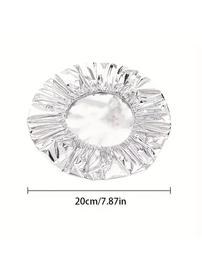 5pcs Food Grade Reusable Aluminum Foil Lid For Bowl Plate Tabletop Warmer Kitchen Keep Warm Fresh Dustproof - Image 2