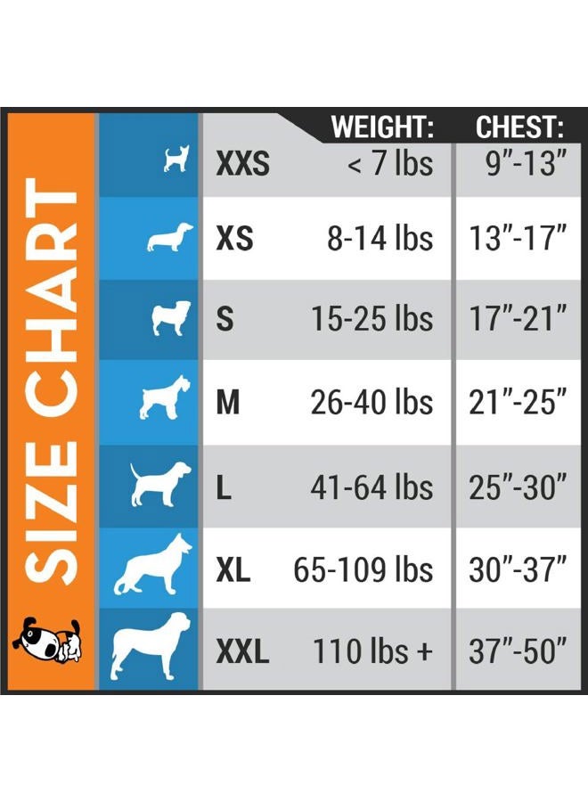 ThunderShirt Polo Dog Anxiety Jacket, Blue, Medium - Image 3