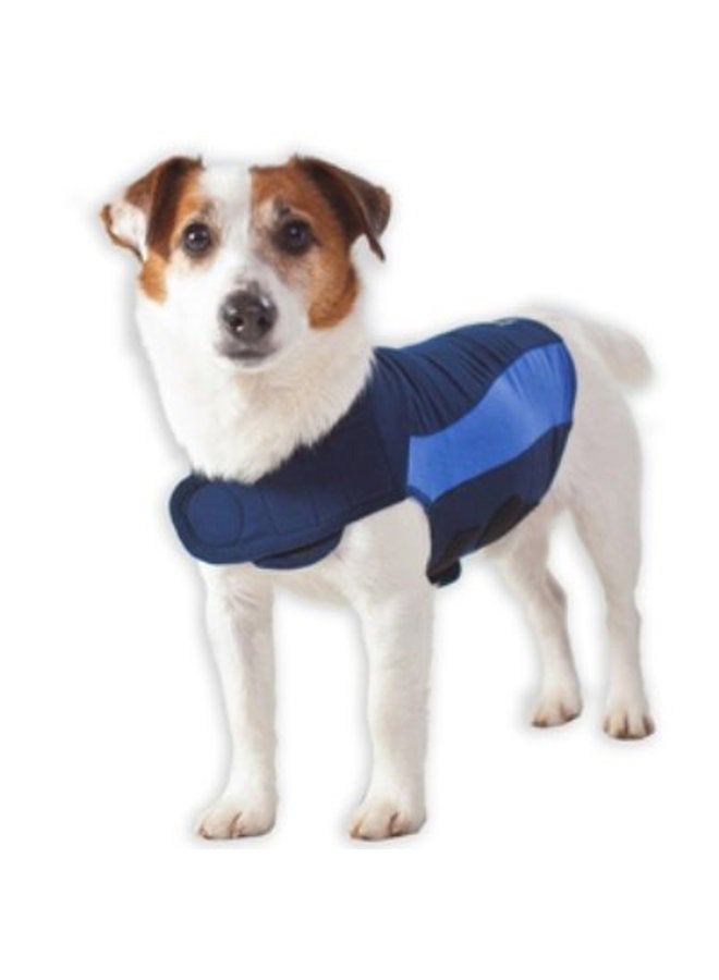 ThunderShirt Polo Dog Anxiety Jacket, Blue, Medium - Image 4