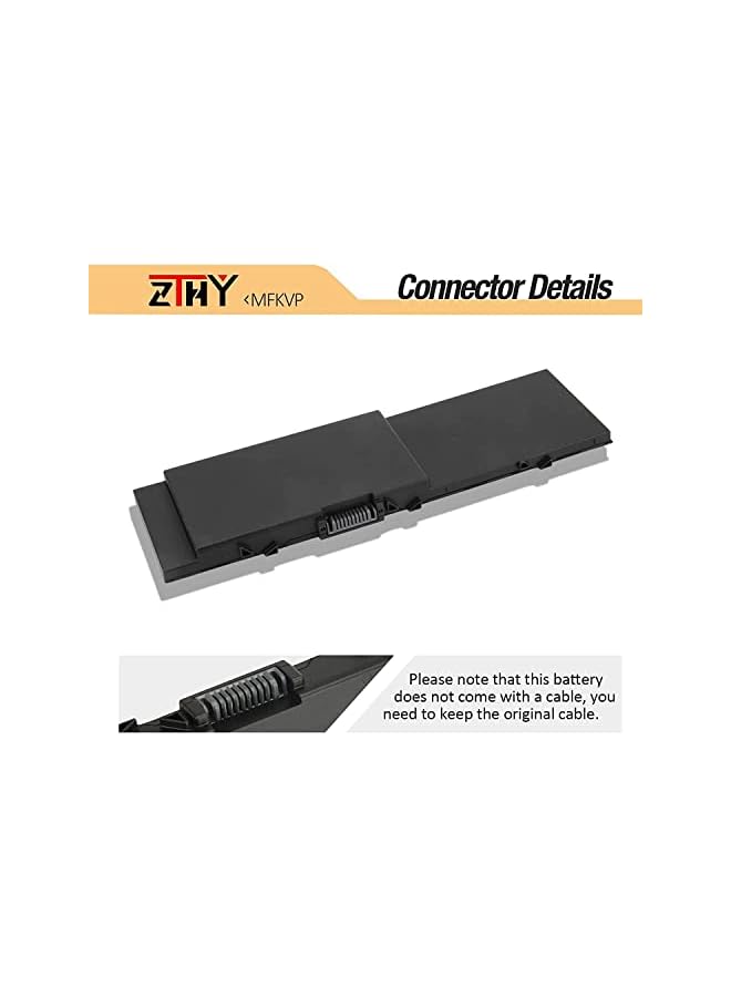 ZTHY 91Wh Mfkvp Gr5D3 Battery For Dell Precision 15 7510 7520 M7510 17 7710 7720 M7710 Series M28Dh 1G9Vm T05W1 0Fny7 Twcpg 451-Bbsf 451-Bbsb - Image 5