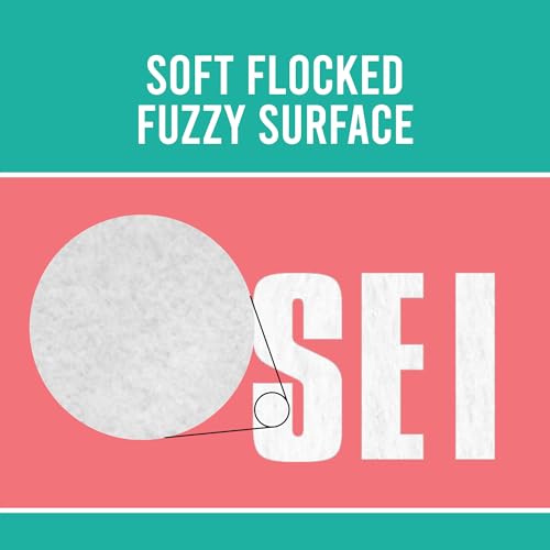 SEI S.E.I 40 Pieces Iron-On Letters: 3 Inch Sport White Iron-On Letters for Clothing, Flock Letters for Jerseys, Uniforms, & T-Shirts (Sport Flock, White) - Image 5