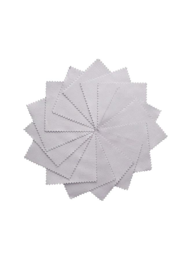 klarako 50PCS Jewelry Polishing Cloth Cleaning Jewelry Cloth for Sterling Silver Gold  - Image 4